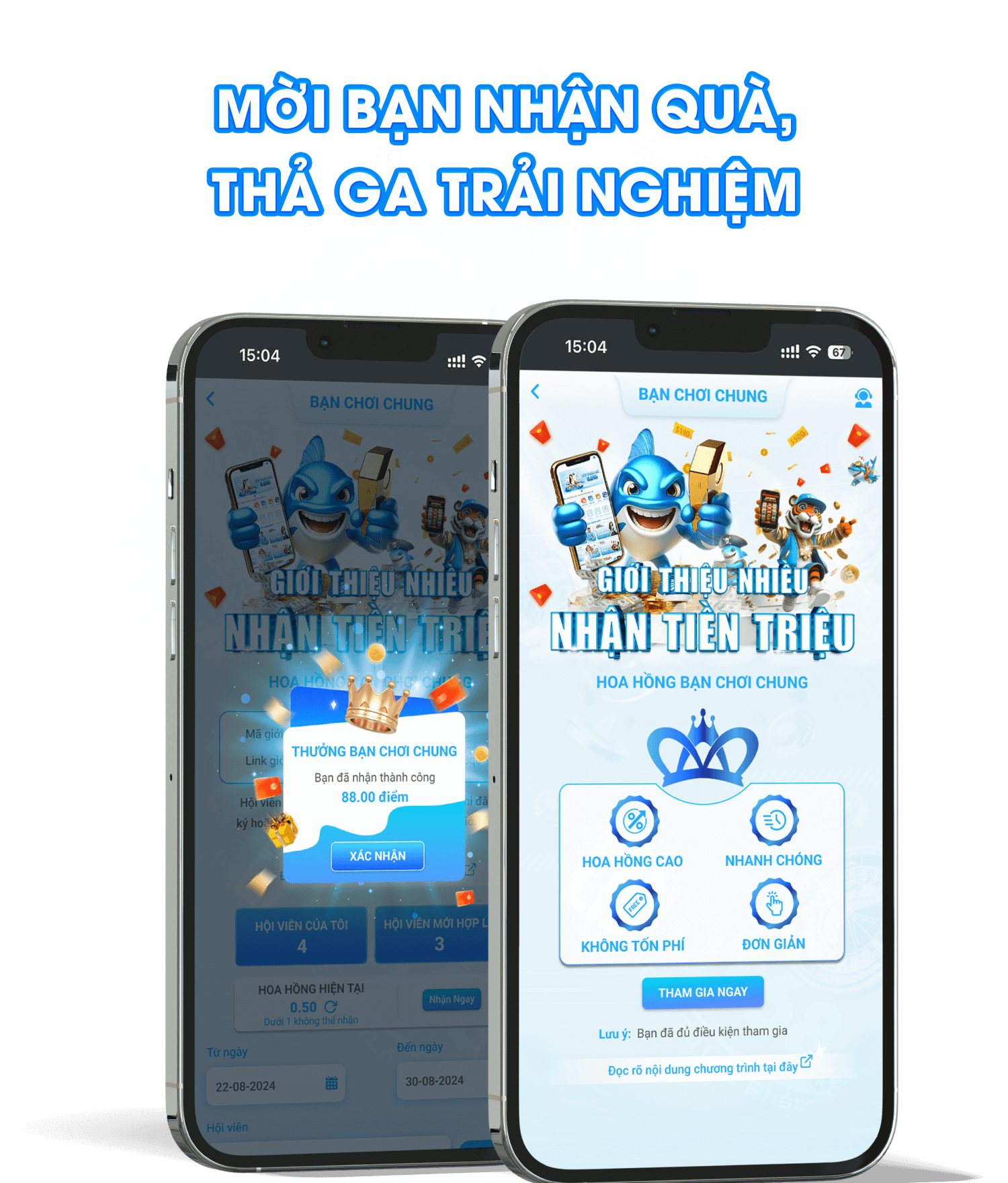 Màn hình h??ng d?n ki?m tra liên k?t và truy c?p DT68
